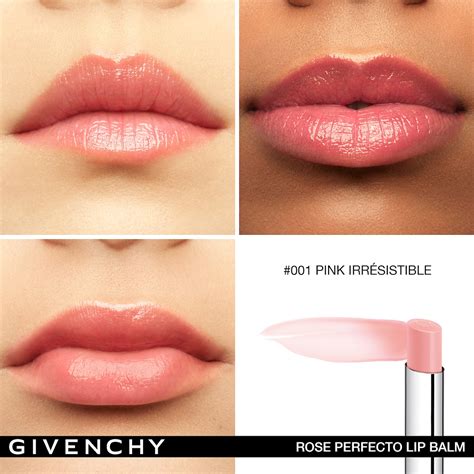 givenchy milky pink lip balm|givenchy rose perfect balm.